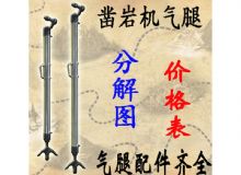 點(diǎn)擊查看詳細(xì)信息<br>標(biāo)題：氣腿式鑿巖機(jī)氣腿分解圖 氣腿配件 支腿配件 FT160系列氣腿配 閱讀次數(shù)：310